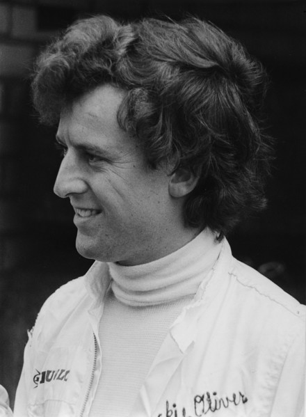 Racing Driver Jackie Oliver. Creator: Unknown.