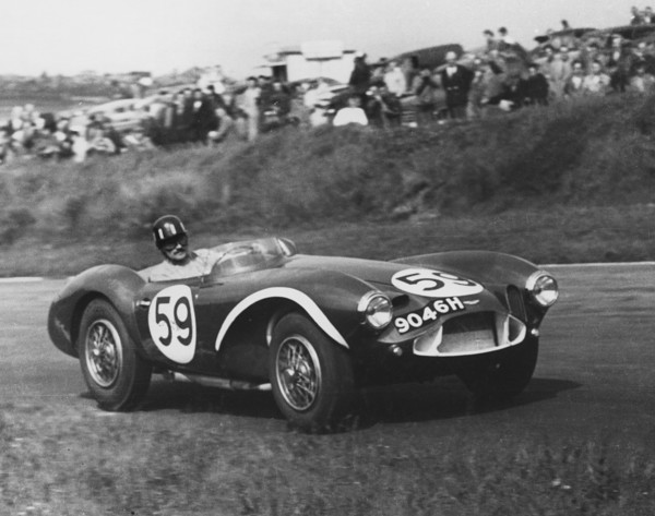 Aston Martin DB3S, Graham Hill, Brands Hatch 1957. Creator: Unknown.