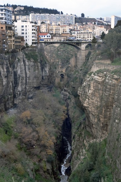 Algeria, Constantine, Old Roman Br, Gorge
