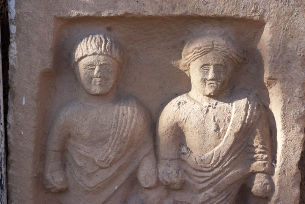 Algeria, Lambaesis, tombstones
