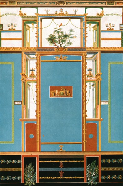 Wall decoration, Pompeii, Italy, (1928). Creator: Unknown.