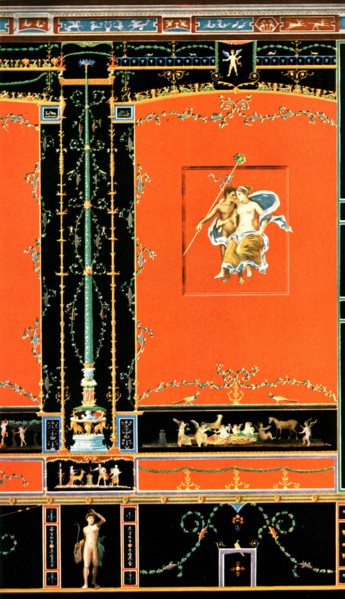 Wall decoration, Pompeii, Italy, (1928). Creator: Unknown.