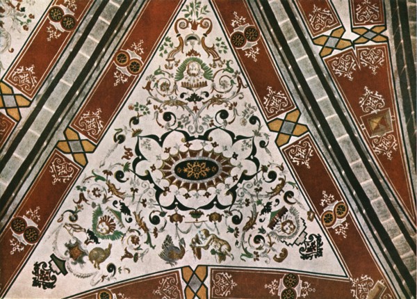 Decoration in the Church of Saint-Martin, Lutry, Vaud, Switzerland, (1928). Creator: Unknown.