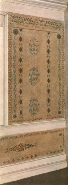 Mural painting in Starret House, Francestown, USA, (1928). Creator: Unknown.