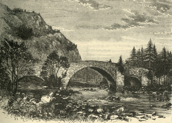 'Old Bridge at Invercauld', 1898. Creator: Unknown.