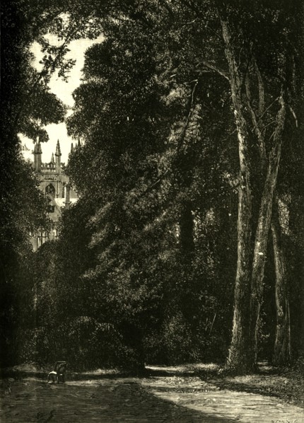 'The Tower of Merton, from the Garden', 1898. Creator: Unknown.