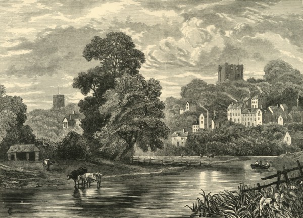 'Guildford. From the River', 1898. Creator: Unknown.
