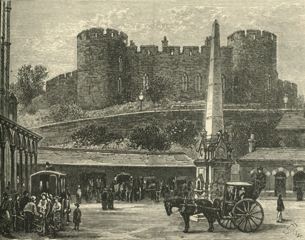 'The Castle, from the Railway Station', 1898. Creator: Unknown.