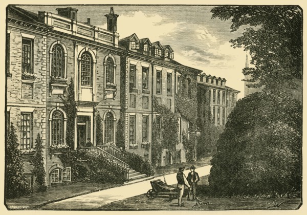 'The Old House, from the Masters' Garden', 1898. Creator: Unknown.