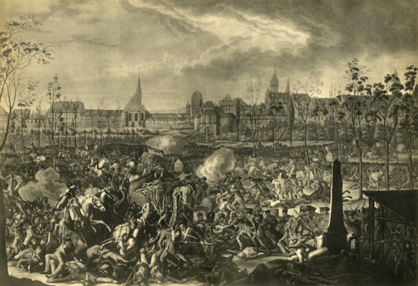 The Battle of Leipzig, 19 October 1813, (1921). Creator: Unknown.