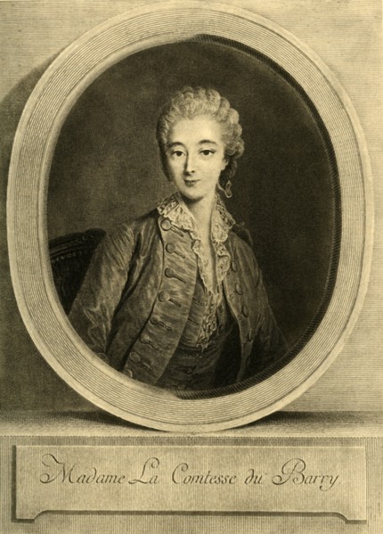 'Madame La Comtesse du Barry', c1770s?, (1903).  Creators: Unknown, Jacques Firmin Beauvarlet.