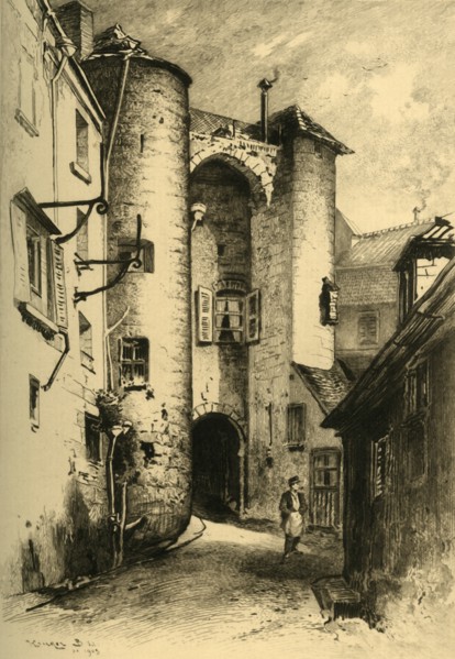 'Le Passage Des Chénizelles À Laon (Aisne)', 1903. Creator: Unknown.
