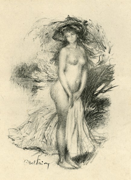 Bather, 1903.  Creator: Unknown.