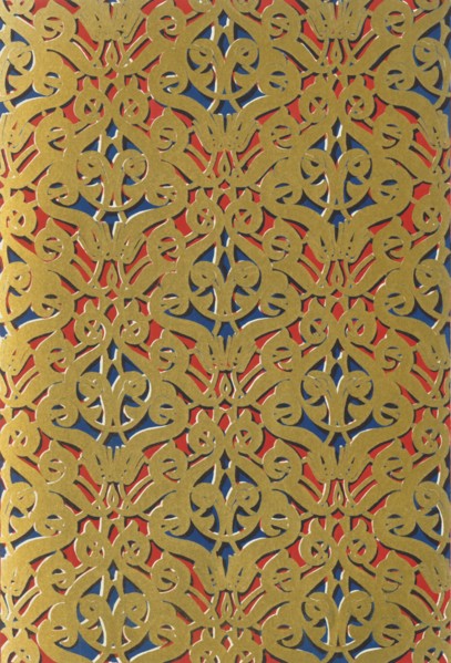 'Ornament in doorway at the entrance to the Ventana, Hall of the Two Sisters', 1907. Creator: Unknown.