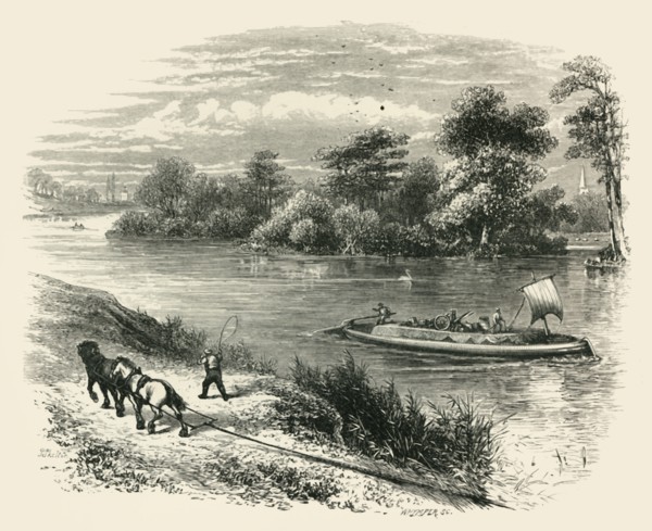 'Magna Charta Island', c1870.