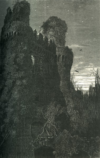 'Hurstmonceaux Castle', c1870.