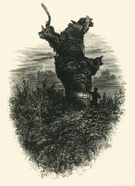 'The Monkey Tree. Burnham Beeches', c1870.
