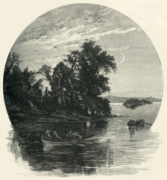 'Innisfallen, Killarney', c1870.