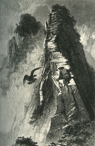 One Man's Pass, Donegal', c1870.