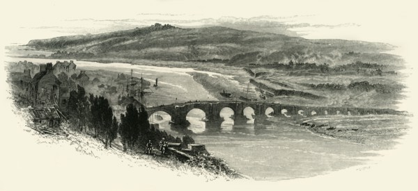 'Berwick Bridge', c1870.
