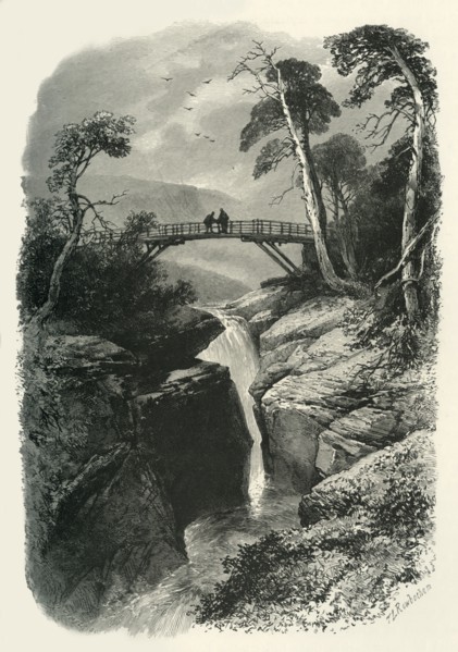 'The Linn of Dee', c1870.