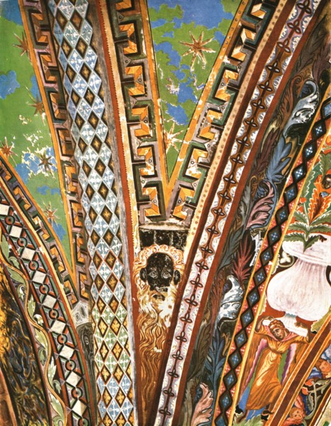 Decoration in the Basilica of Saint Francis, Assisi, Italy, (1928). Creator: Unknown.