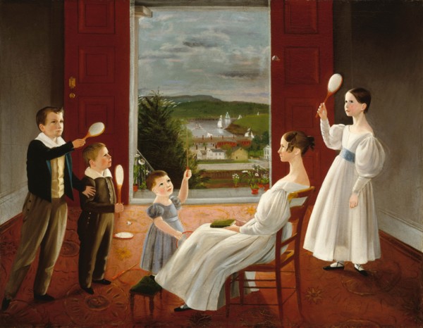 The Children of Nathan Starr, 1835. Creator: Ambrose Andrews.