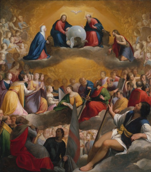 Paradise, ca. 1598. Creator: Carlo Saraceni.