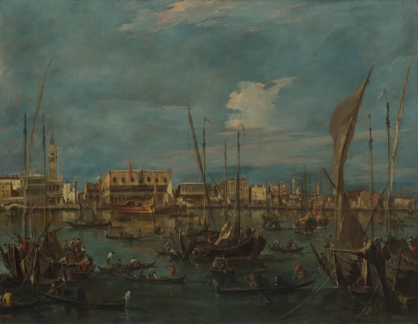 Venice from the Bacino di San Marco, ca. 1765. Creator: Francesco Guardi.