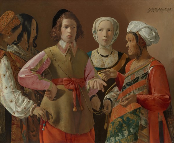 The Fortune-Teller, probably 1630s. Creator: Georges de la Tour.