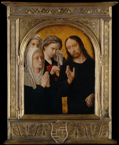 Christ Taking Leave of His Mother, ca. 1500. Creator: Gerard David.
