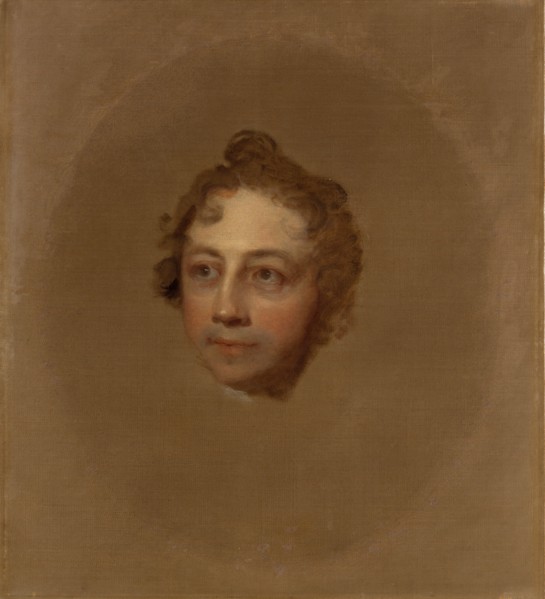 Washington Allston, ca. 1819-20. Creator: Gilbert Stuart.