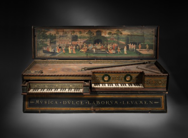 Double Virginal, 1581. Creator: Hans Ruckers the Elder.
