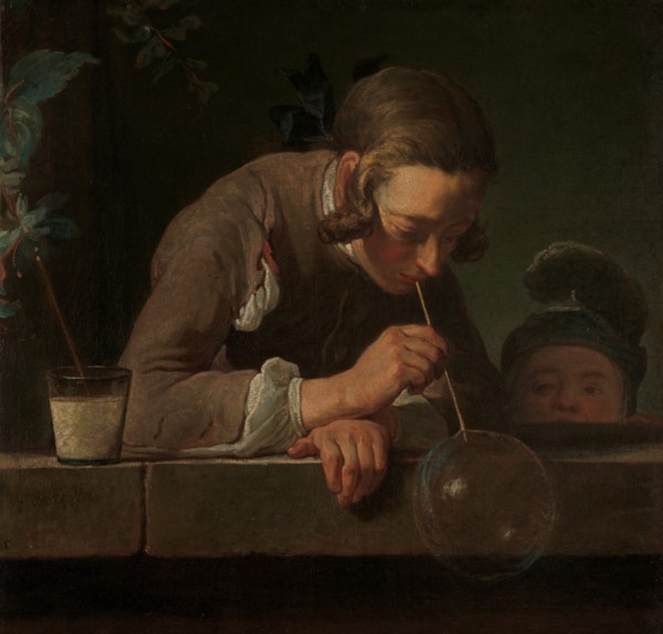 Soap Bubbles, ca. 1733-34. Creator: Jean-Simeon Chardin.