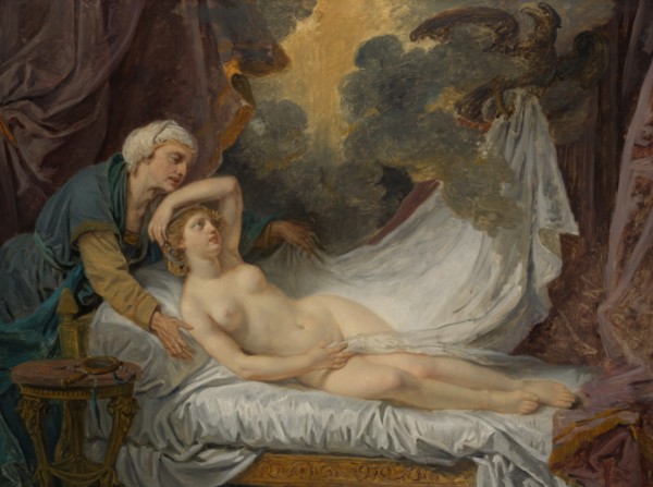 Aegina Visited by Jupiter, ca. 1767-69. Creator: Jean-Baptiste Greuze.