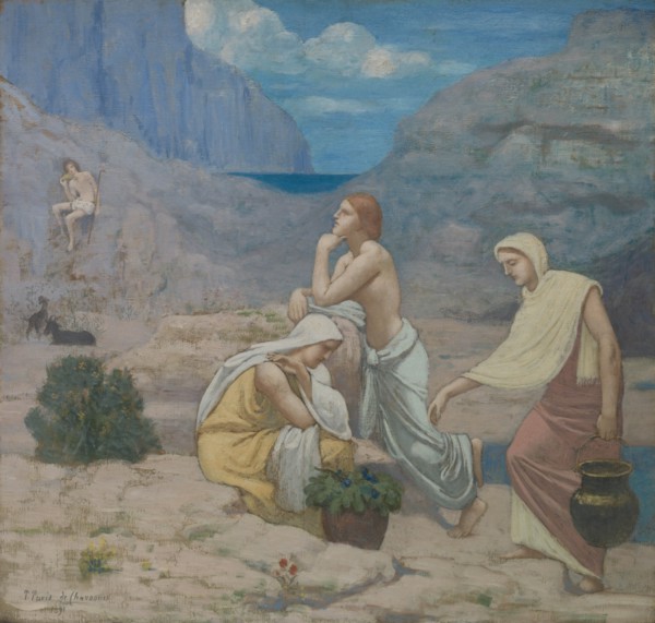 The Shepherd's Song, 1891. Creator: Pierre Puvis de Chavannes.