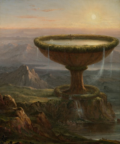The Titan's Goblet, 1833. Creator: Thomas Cole.