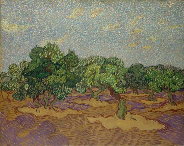 Olive Trees, 1889. Creator: Vincent van Gogh.