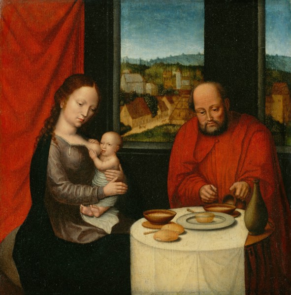 Virgin and Child with Saint Joseph, second half 16th century. Creator: Unknown.
