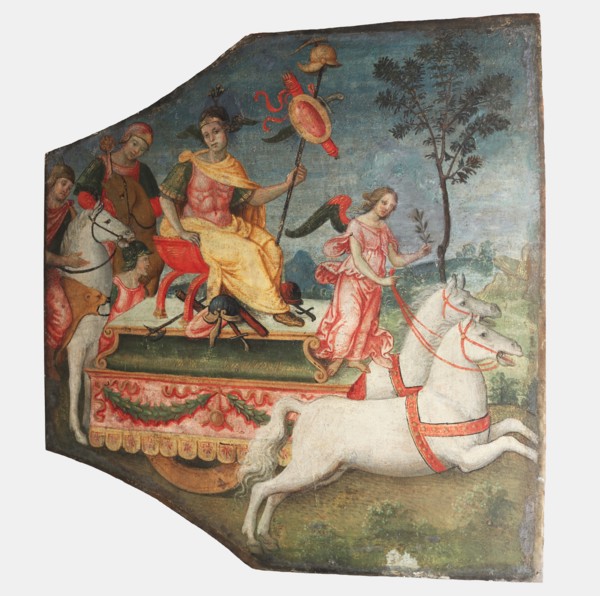 Triumph of a Warrior, ca. 1509. Creator: Bernardino Pinturicchio.