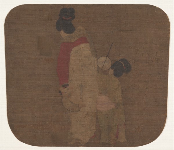 Lady and Children. Creator: Unknown.