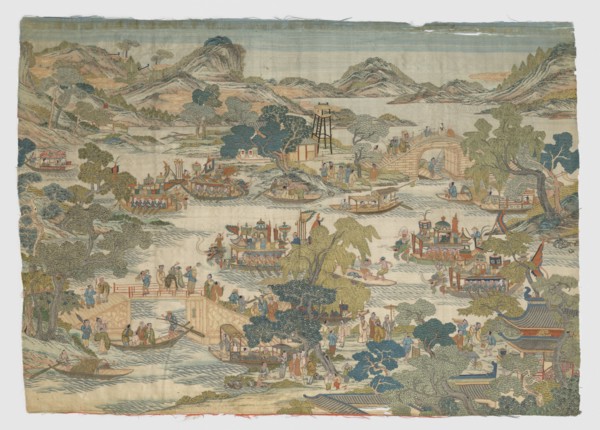 Dragon-boat festival performance, 18th-19th century. Creator: Unknown.