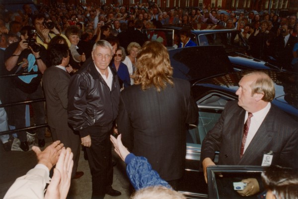 Frank Sinatra, Royal Albert Hall, London, 1989.   Creator: Brian Foskett.