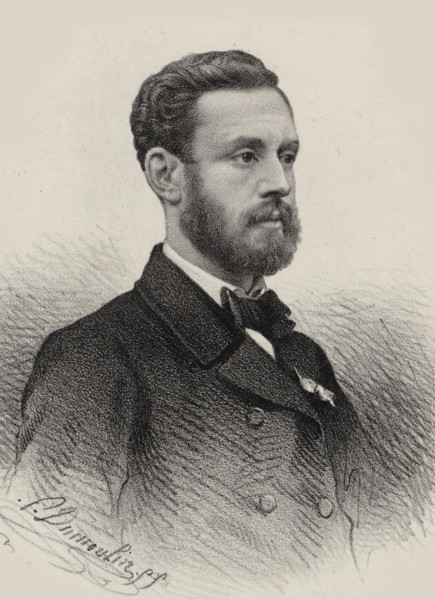 Portrait of the organist and composer Louis James Alfred Lefébure-Wely (1817-1869), 1855. Creator: Anonymous.