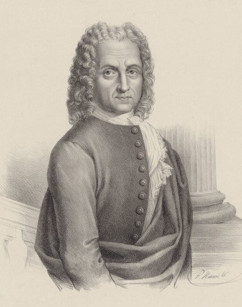 Portrait of the composer Benedetto Marcello (1686-1739). Creator: Roscioni, Vincenzo (active second Half of 19th cen.).