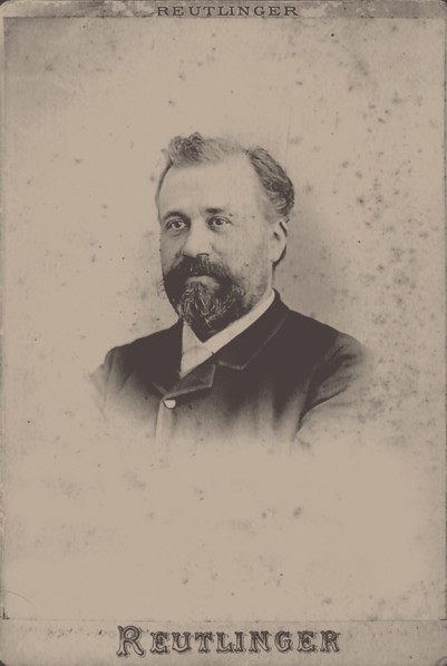 Portrait of the composer Henri Maréchal (1842-1924) , 1893. Creator: Photo studio Reutlinger, Paris  .