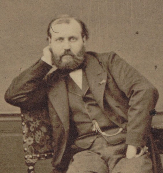Portrait of the composer Charles Gounod (1818-1893), 1875. Creator: Photo studio Mayer & Pierson.