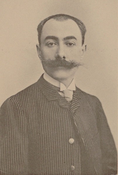 Portrait of pianist and composer André Messager (1853-1929). Creator: Anonymous.