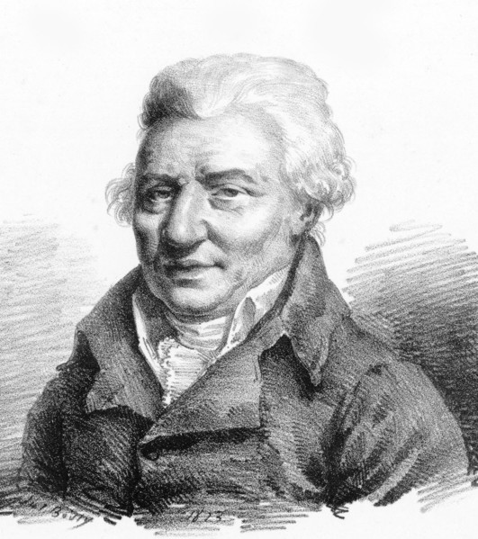 Portrait of the composer Pierre-Alexandre Monsigny (1729-1817), 1823. Creator: Boilly, Julien Léopold (Jules) (1796-1874).