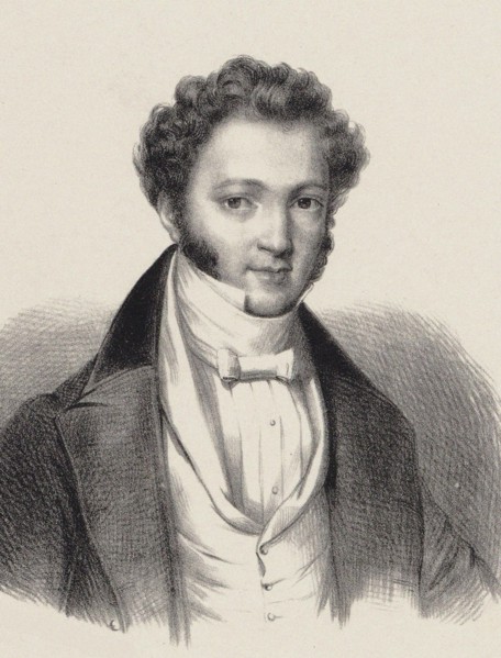 Portrait of pianist and composer Ignaz Moscheles (1794-1870) , 1835. Creator: Anonymous.
